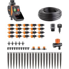 90763 Timer Kit 20 Pratico Damlama Hortumlu Zamanlayıcı Set