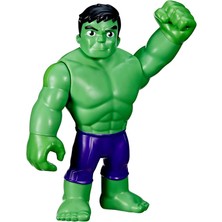 Spidey And His Amazing Friends 22,5 cm Uzunluğunda Büyük Boy Hulk Aksiyon Figürü, Okul Öncesi