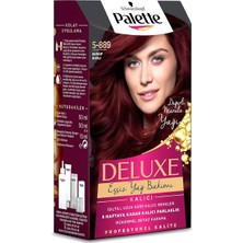 Deluxe 5-889 Şarap Kızılı Saç Boyası
