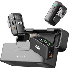 Mic 2 (2 Tx + 1 Rx + Charging Case)-Gürültü Engelleme, Basit Senkronizasyon, Dokunmaktik Ekran, Mikrofon