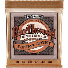 Ball Earthwood Extra Hafif Fosfor Bronz Akustik Gitar Telleri - 10-50 Kalınlık