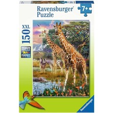 150P Puzzle Zürafalar
