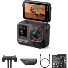 Ace Pro 2 Çift Pil Paketi - Leica, 1/1.3 Inç Sensör, Çift Aı Chip, Lider Düşük Işık, Üstün Ses, Flip Screen ve Vlog'lar Için Aı Düzenleme ile Birlikte Tasarlanmış 8k Su Geçirmez Aksiyon