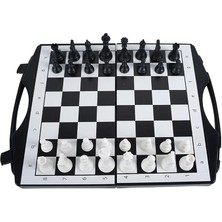 3'lü Dama Tavla ve Satranç Oyun Seti - Taşınabilir Çantalı Tasarım ile Aile ve Arkadaşlar İçin