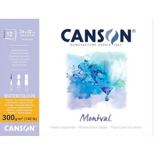 Pad Canmontv 12S 24X32 300G Suluboya Blokları