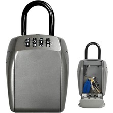 Lock Anahtar Emniyetli Braketli [büyük] [hava Koşullarına Dayanıklı] [braket] - 5414EURD - Anahtar Kasası, Gri