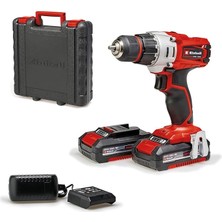 Akülü Vidalama Te-Cd 18/2 Li (2x 2,0 Ah) Power X-Change (18 V, 44 Nm, 10 mm Hızlı Açılan Mandren, 20 Tork Kademesi, 2 x 2.0 Ah Akü ve Şarj Cihazı Dahil)