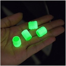 Sibop Kapağı, 4'lü Set, Yeşil, 12MM x 16MM, Tüm Araçlar Için Uyumlu
