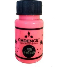 Glow In Dark (Karanlıkta Parlayan Boya) 579-PEMBE 50ML Çok Renkli Tek Ebat