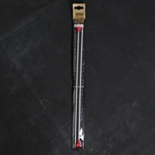 Venüs Shopping Addı Kalpli 5mm 40CM Klasik Alüminyum Örgü Şişi -