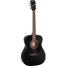 Ince Kasa Elektro Akustik Gitar AF510E-BKS (Mat Siyah)