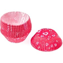 Cupcake Kalıbı, Renkli Muffin Kağıdı 100 Adet