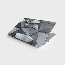 Sticker Bilgisayar Notebook Pc Kaplama Etiketi 3D Metal