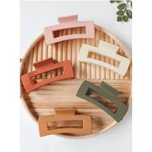 Renkli Kadın Mandal Toka 5'li Set, Kadın Çocuk Mandal Toka, Lastik Toka Seti, Toka Organizer, Toka, Kız Çocuk Toka, Kadife Toka
