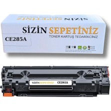 Muadil 85A (CE285A) Muadil P1102 M1132 M1212 P1120 M1217 1600 Sayfa Siyah Muadil Toner