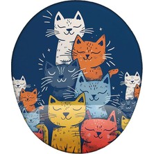 Sevimli Kediler Mouse Pad