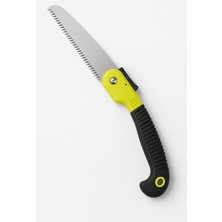 Katlanır Budama Testeresi, 18 cm Paslanmaz Çelik Bıçak, 23 cm Kaymaz Ergonomik Sap, Güvenlik Kilitli, Ağaç Dalı Kesim ve Bahçe Kullanımı Için Pratik El Testeresi