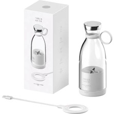 Piili Şarjlı Kolay Taşınabilir Blender Beyaz