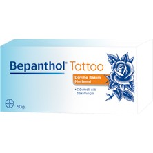 Bepanthol Tattoo 50 G Dövme Bakım Merhemi Özellikleri ile Cilt Bakımı İçin Etkili