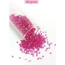 Venüs Shopping Kesme Cam Boncuk 2mm - 60 Gram - Şeffaf Pembe - BNC382