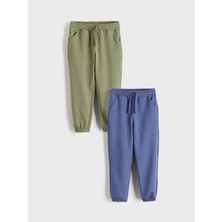 Lc Waikiki Yeni Sezon Beli Lastikli Erkek Çocuk Jogger Eşofman Altı 2'li