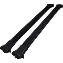 AccessoryPart Mitsubishi Pajero (V80) 2007-2022 Arası ile Uyumlu FLY Model Ara Atkı Tavan Barı Siyah 2 Adet