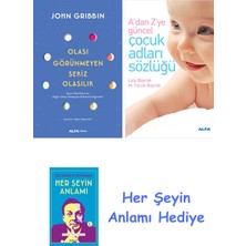 Alfa Yayınları Olası Görünmeyen Sekiz Olasılık + Çocuk Adları Sözlüğü (Cep Boy) + Her Şeyin Anlamı