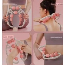 Hediye Bahçesi Selülit Masaj Aleti 9 Tekerlekli Lenf Drenaj Rulosu