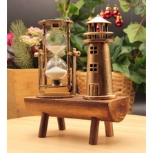 Hediye Bahçesi Deniz Feneri Biblolu Kum Saati