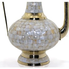 Hediye Bahçesi Pirinç Sedefli Ibrik 55 cm