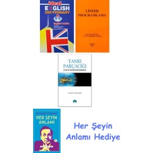 Alfa Yayınları Ideal English Dictionary + Lineer Programlama + Tanrı Parçacığı + Her Şeyin Anlamı
