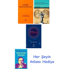 Alfa Yayınları Lineer Programlama + Antik Mezopotamya'da Egemenliğin Tanrısal Kökleri + Herkes Için Kuantum Bilgisayım + Her Şeyin Anlamı
