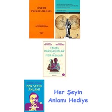 Alfa Yayınları Lineer Programlama + Antik Mezopotamya'da Egemenliğin Tanrısal Kökleri + Temel Parçacıklar ve Fizik Yasaları + Her Şeyin Anlamı