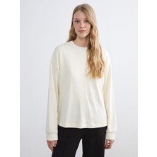 Lc Waikiki Yeni Sezon Bisiklet Yaka Kadın Sweatshirt