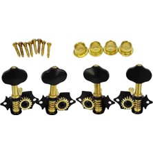 Gear Ratio Machine Heads For String Ukuleles Guitars And Basses Stable Tuning And Enhanced Bass Sound
