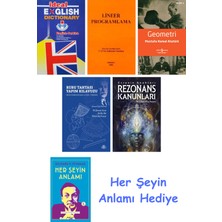 Alfa Yayınları Ideal English Dictionary + Lineer Programlama + Geometri + Rubu Tahtası Yapım Kılavuzu + Rezonans Kanunları + Her Şeyin Anlamı