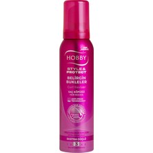 Hobby Style&protect Belirgin Bukleler Saç Köpük 150 ml 2 Adet