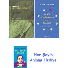 Alfa Yayınları Darwin ve Fundamentalizm + Olası Görünmeyen Sekiz Olasılık + Her Şeyin Anlamı