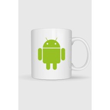 Bahriyeli Collection  Android Logo Tasarımlı Kupa Bardak