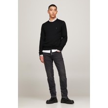 Tommy Hilfiger Pıma Org Ctn Casmere Crew Neck Erkek Kazak MW0MW28046