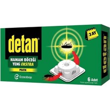 Detan 6'lı Hamam Böceği Yemi Ekstra Pratik Koku Etkisi ile Güçlü Koruma