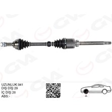 GVA Mtxdpn Komple Aks Sağ Nissan Qashqai 1.5l K9K J10 06-13 Manuel Vites
