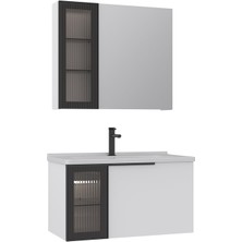 Orka Banyo Pure 80 cm Banyo Dolabı Takımı