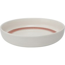 Güral Porselen Bilboa Kırmızı Dekor Kase 13 cm