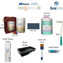 Bianca Stella Mutfak Boyama Seti - (Ekstra Korumalı Set) - Tüm Renkler