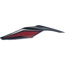 Qj SRK400RR Arka Grenaj Siyah/kırmızı  Sol