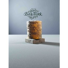 BitkiTÜRK Kitap Severlere Beton Kitap Saksı 13×12