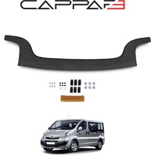 Cappafe Opel Vivaro 2001-2013 Yıl Aralığı Ön Kaput Rüzgarlık Uzun Model 3mm