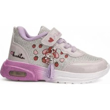 Bukond Bebe Işıklı Cırtlı Sneaker Spor Ayakkabı