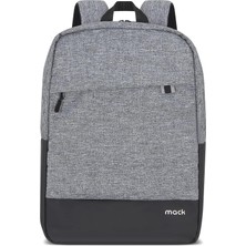 Mena Rise Unicity Eco MCE-1104 Çevre Dostu Laptop Çantası, Sırt Çantası, MacBook Air/pro ile Uyumlu Sırt Çantası, Erkek Kadın Bilgisayar Çantası, Gri